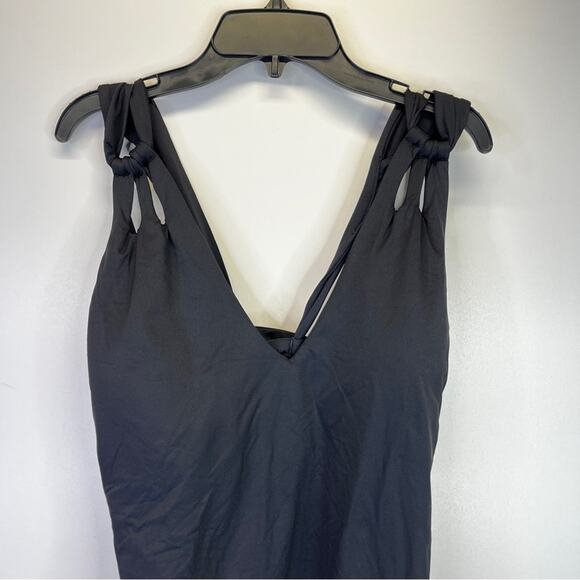 Becca Strappy One Piece swimsuit black - 2X - Picture 3 of 12